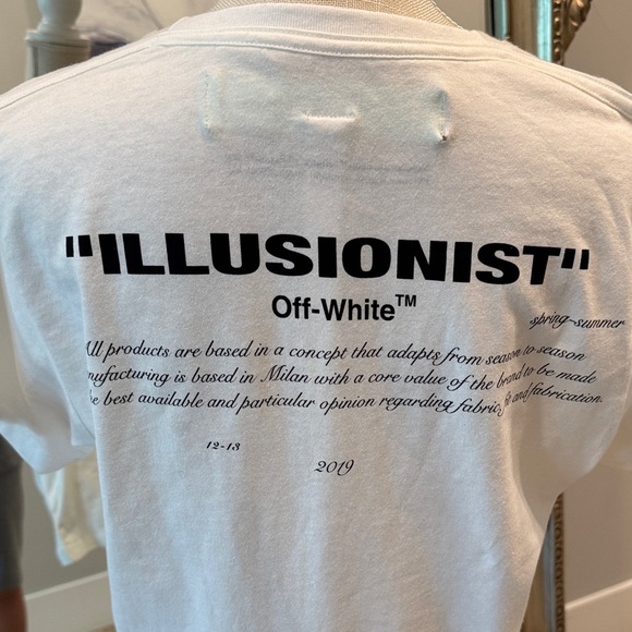 Off-white x Michael Jackson “illusionist” 2019 T-Shirt authentic - Picture 6 of 12